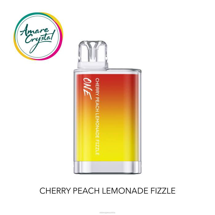 Kirsch-Pfirsich-Limonaden-Sprudel