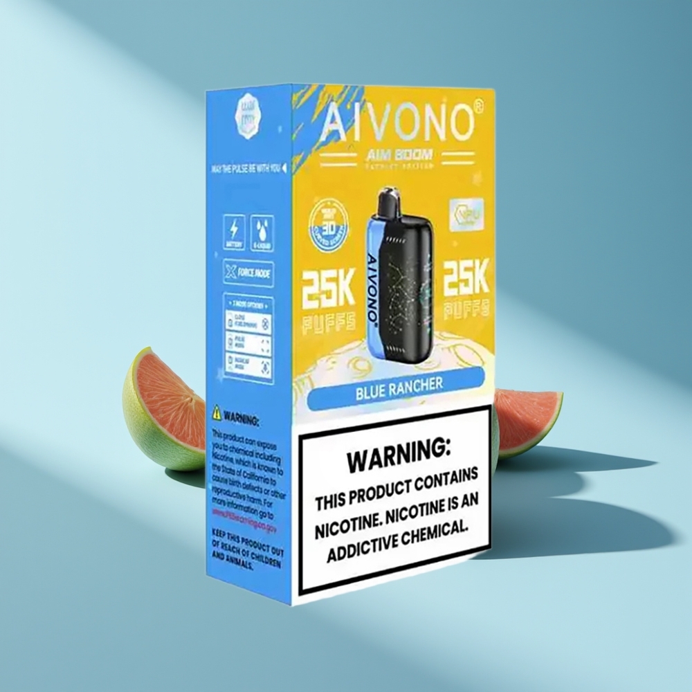 Aivono Aim Boom 25000 Blauer Rancher 28ml 1.2 Ohm