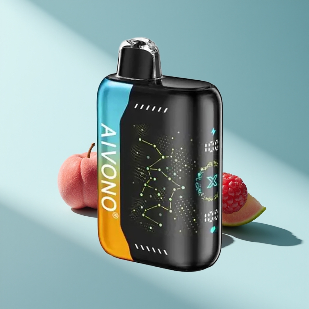 Aivono Aim Boom 25000 Himbeer Pfirsich Limette 28ml Typ-C