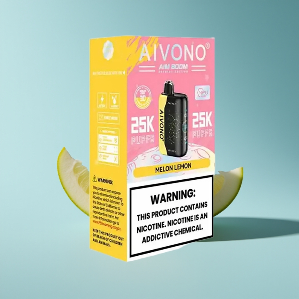 Aivono Aim Boom 25000 Melone Zitrone 28ml Typ-C