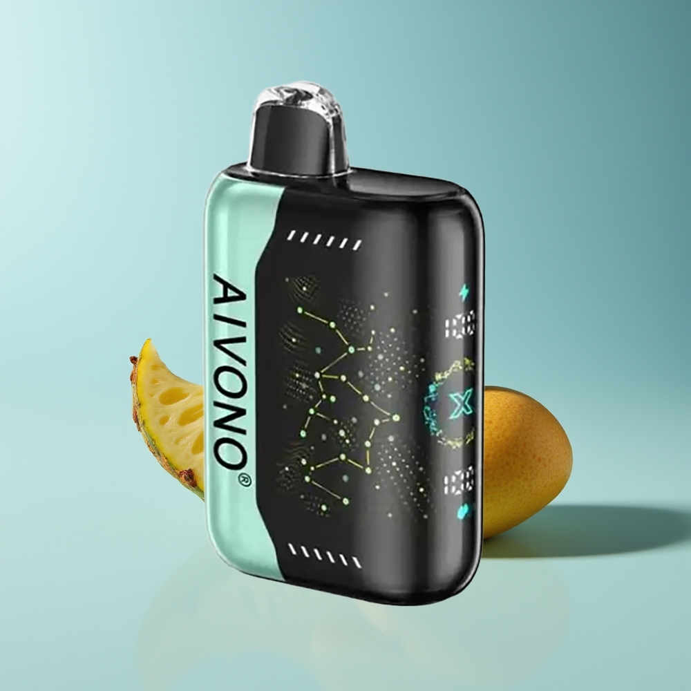 Aivono Aim Boom 25000 Sauere Mango-Ananas mit 28ml E-Liquid und Typ-C-Ladung