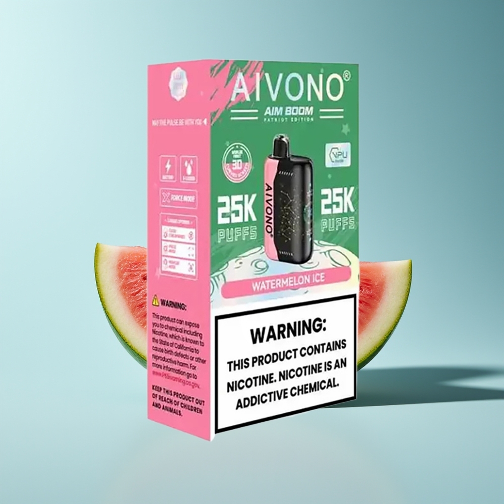 Aivono Aim Boom 25000 Wassermelone Eis 650mAh 1.2 Ohm