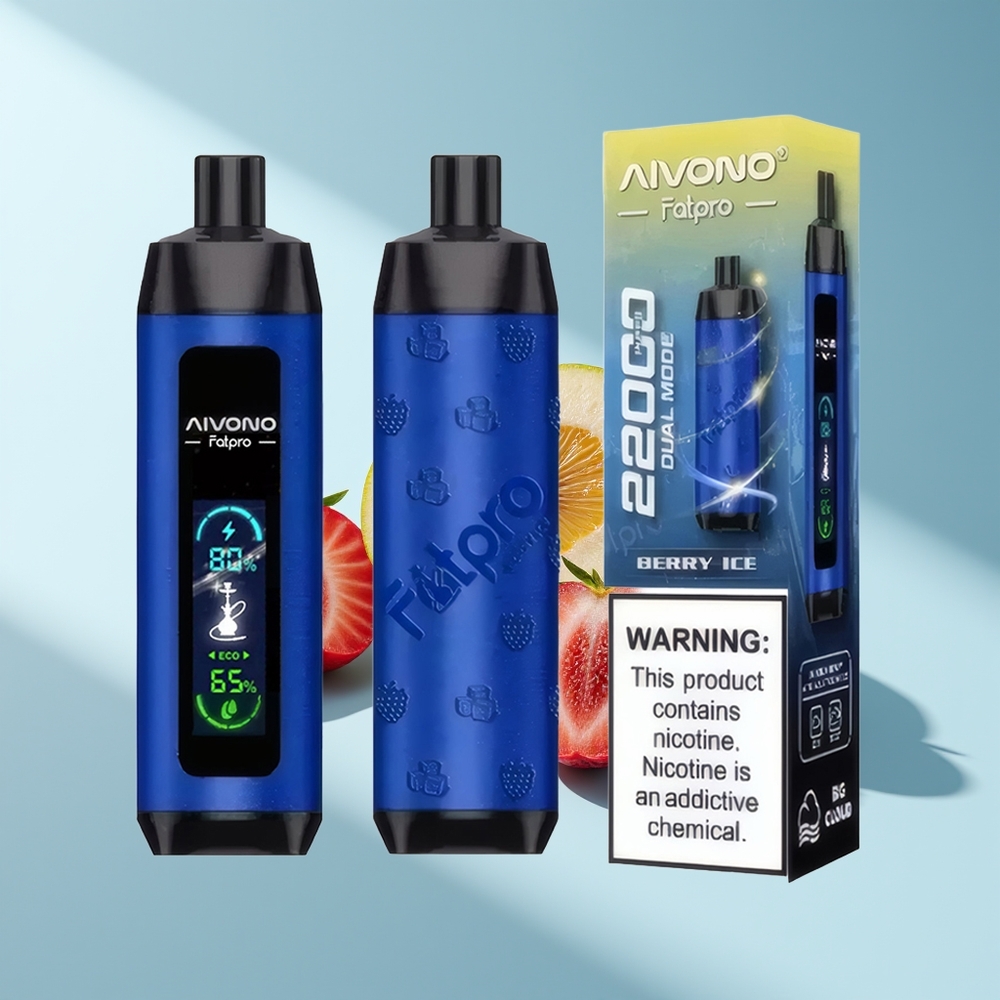 Aivono Aim Fatpro 22000 Beeren-Eis 600mAh 0,6 Ohm Mesh