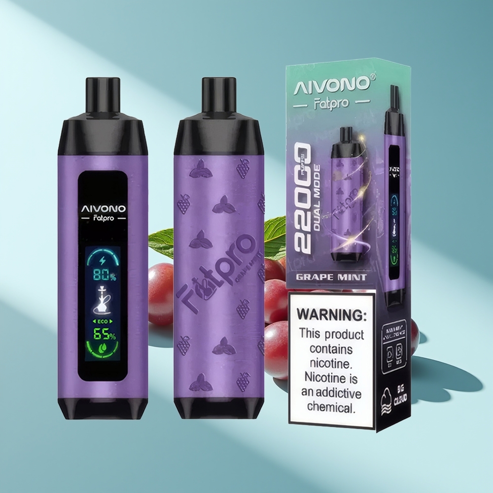 Aivono Aim Fatpro 22000 Trauben Minze Eco-Mesh