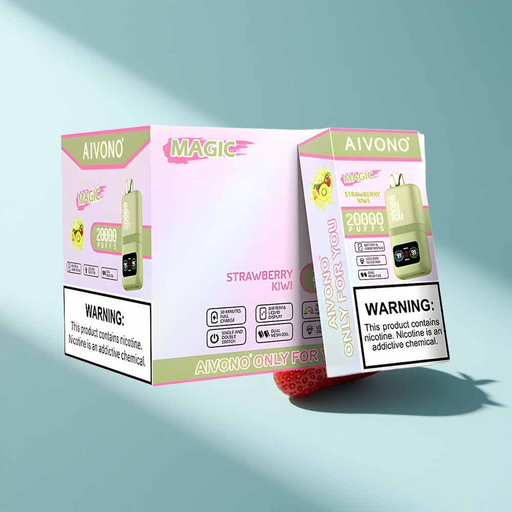Aivono Aim Magic 20000 Erdbeer-Kiwi Dual Mesh Typ-C