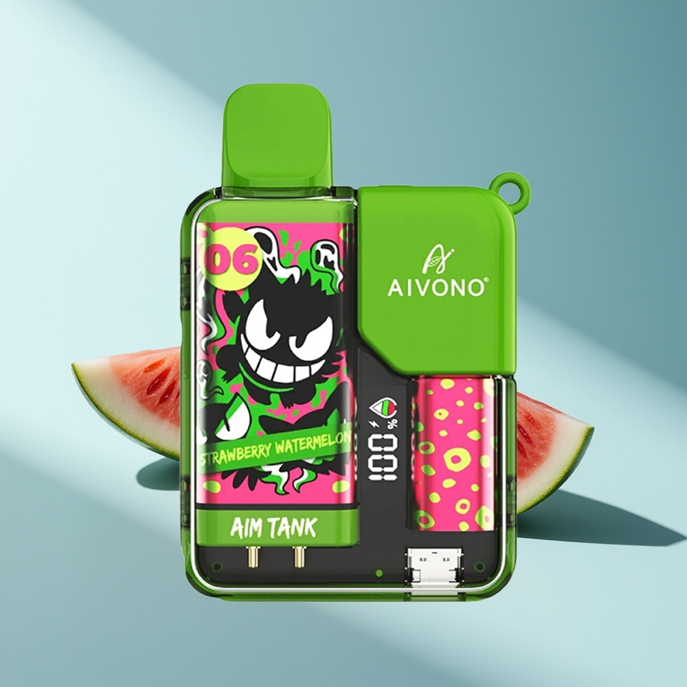 Aivono Aim Tank 9500 Erdbeer-Wassermelone 18ml 650mAh