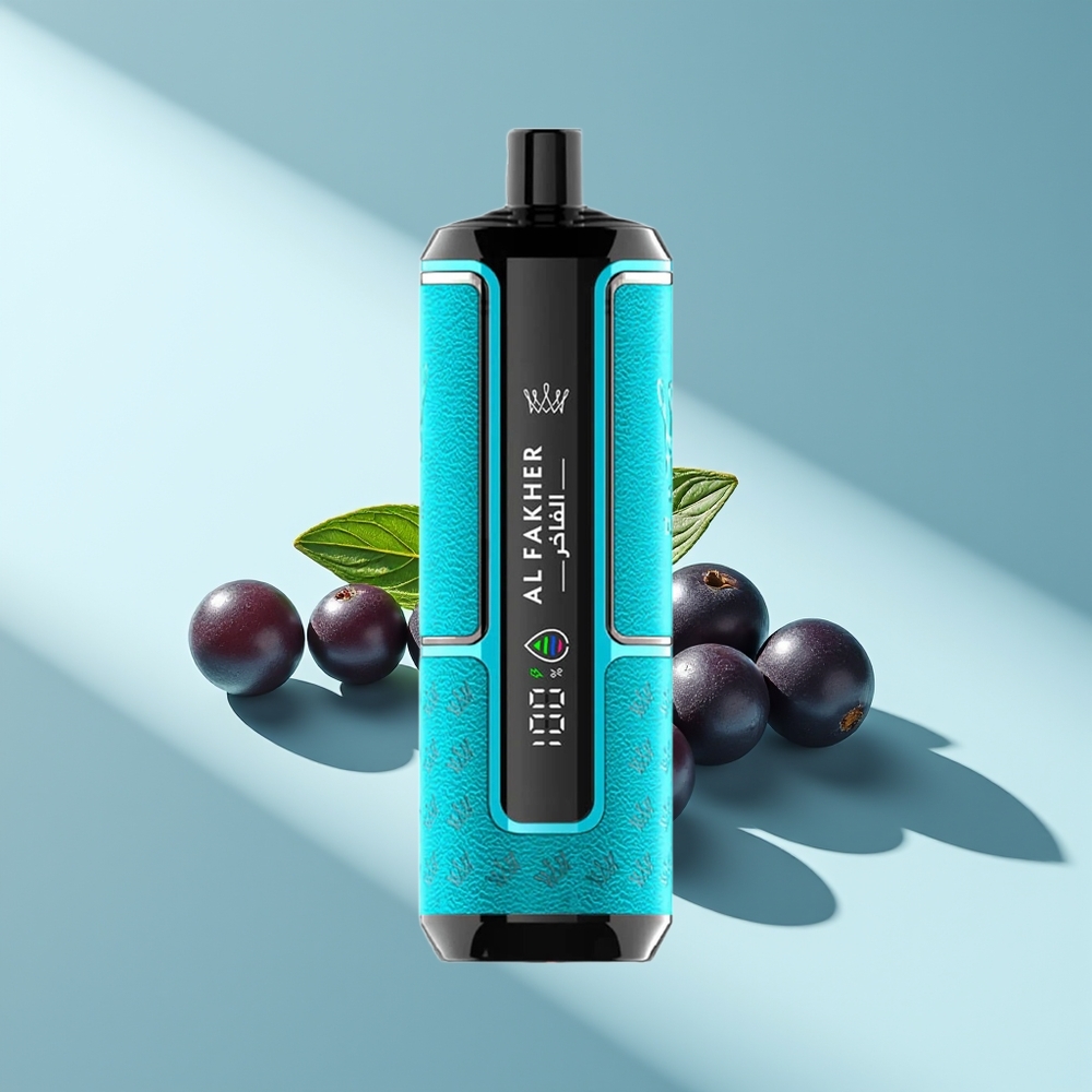 Al Fakher Crown Bar 15K Hypermax Schwarze Johannisbeere Minze 600mAh Typ-C