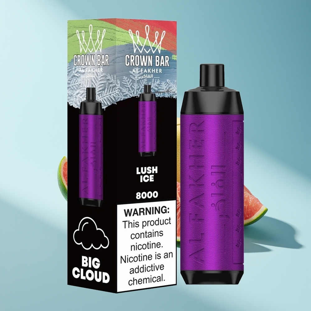 Al Fakher Crown Bar 8000 Crystal Eisige Pracht 18ml 600mAh