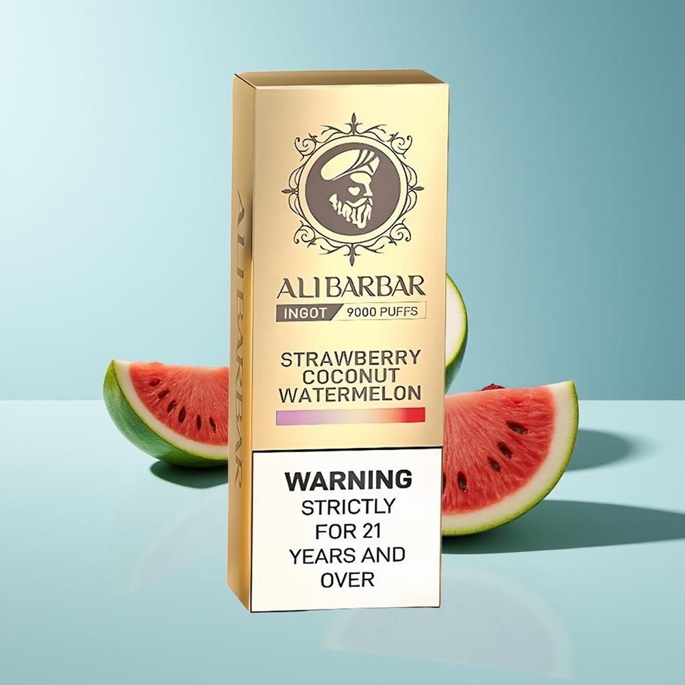 Alibarbar Ingot 9000 Erdbeer-Kokosnuss-Wassermelone 22ml 2350mAh