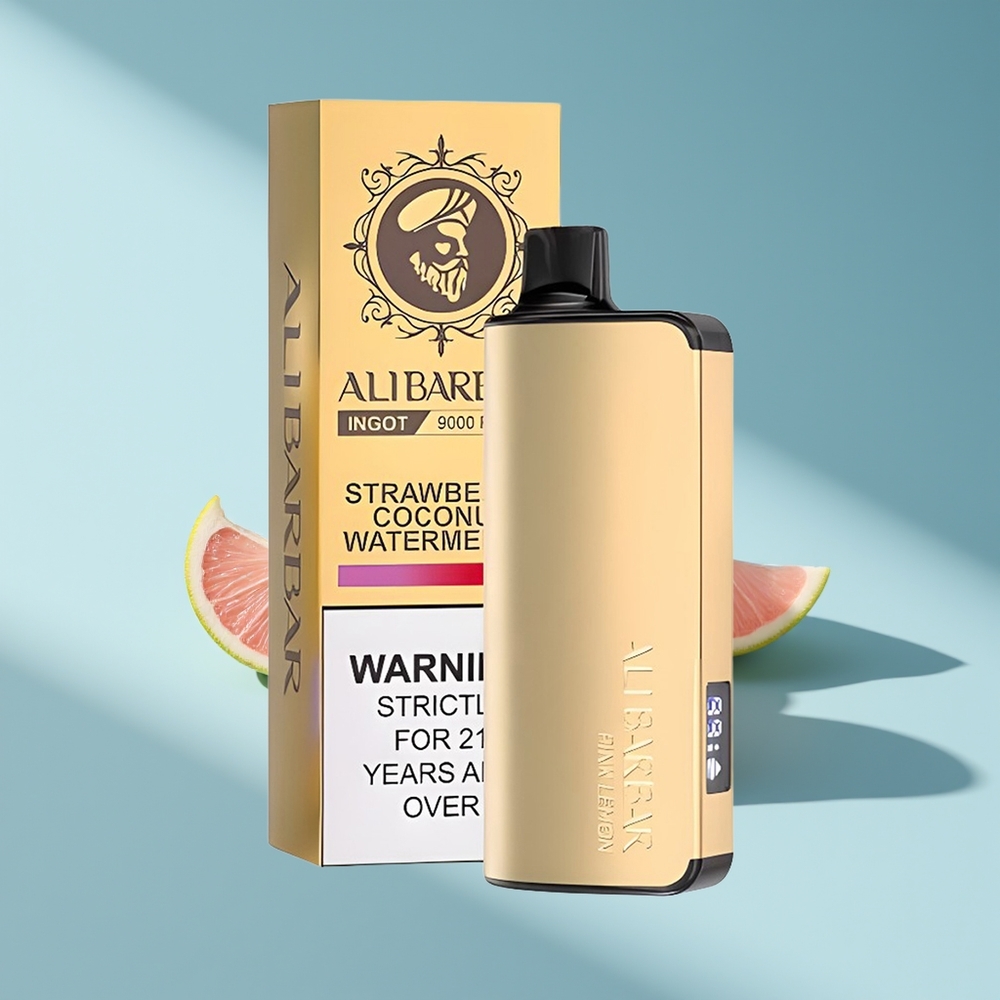 Alibarbar Ingot 9000 Rosa Zitrone 22ml 2350mah