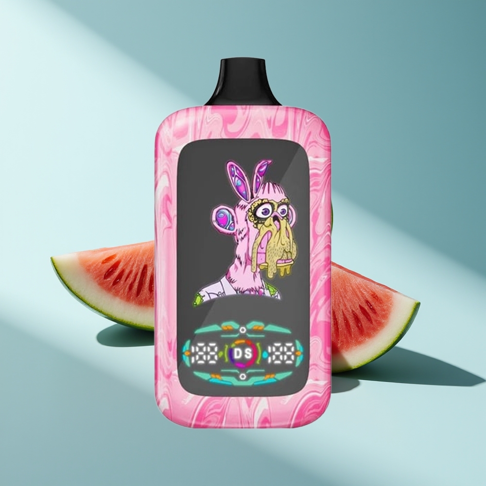 Fumot Digital Monkey 20000/40000 Erdbeer-Wassermelone Dual-Mesh Typ-C