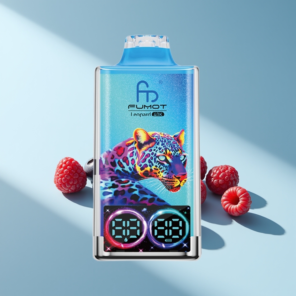 Fumot Leopard 40K Blaubeere Himbeere Dual Mesh 700mAh