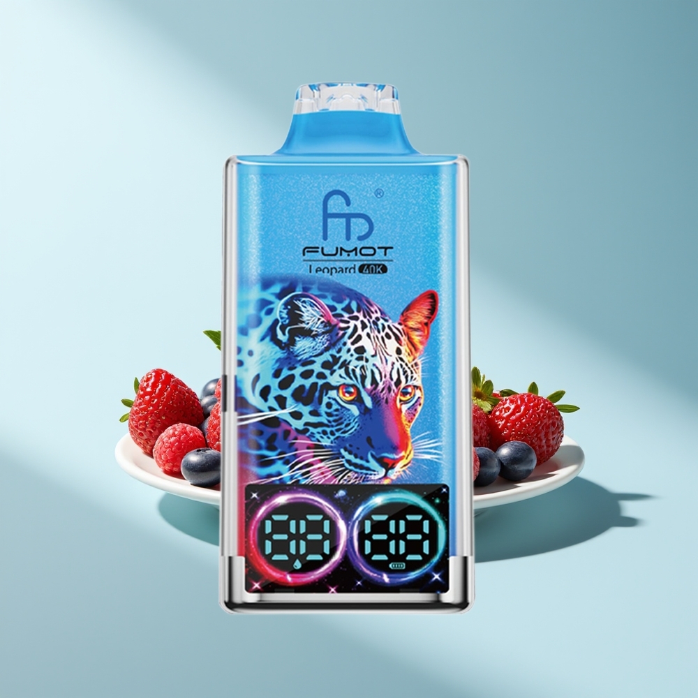 Fumot Leopard 40K Gemischte Beeren Dual Mesh 5%