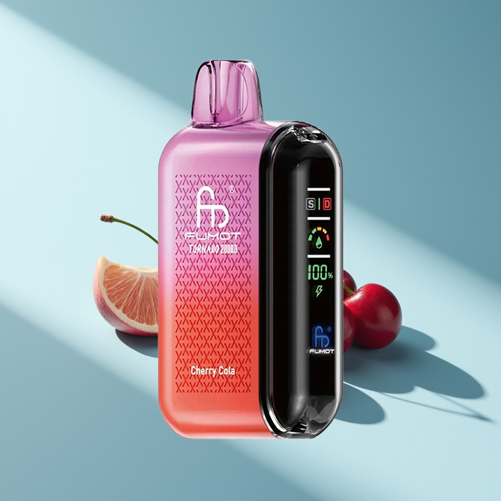 Fumot Tornado 20000 Kirsch-Cola Dual Mesh & Smart Display
