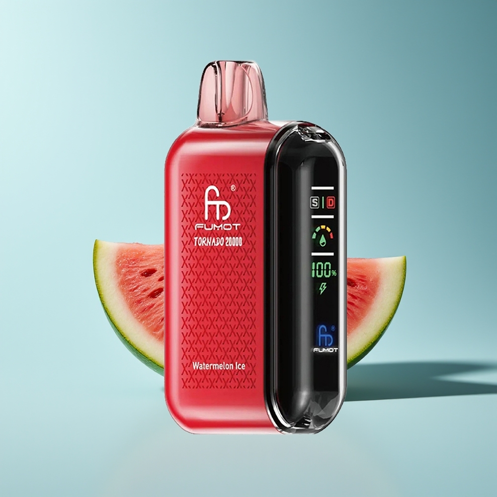 Fumot Tornado 20000 Wassermelonen-Eis Dual Mesh Coil Smart Display