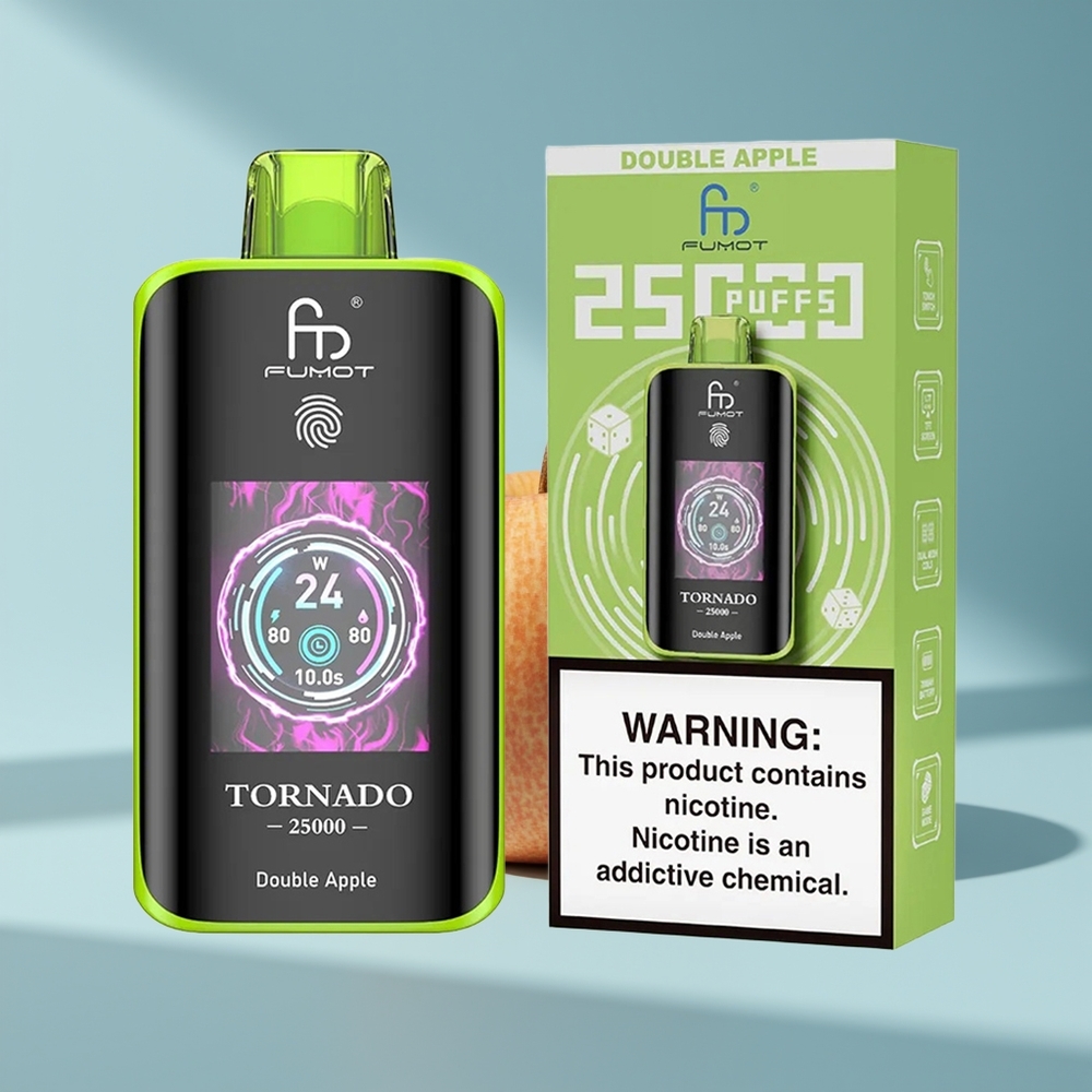 Fumot Tornado 25000 Doppelapfel HD 700mAh