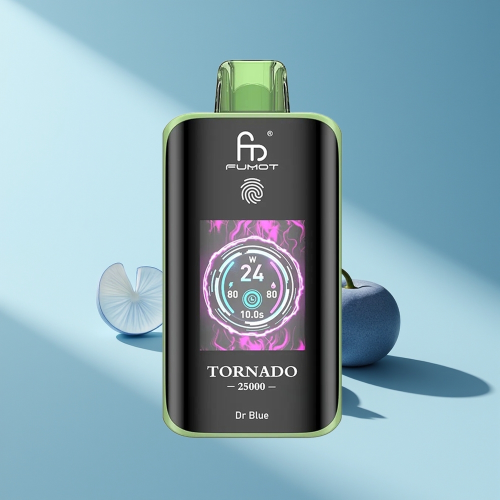 Fumot Tornado 25000 Dr Blau HD Bildschirm 20ml