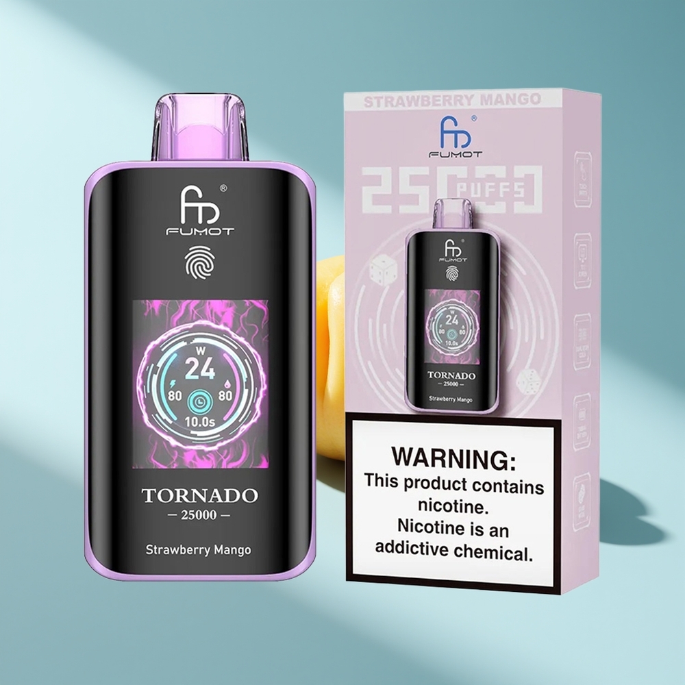 Fumot Tornado 25000 Erdbeer-Mango HD 700mAh