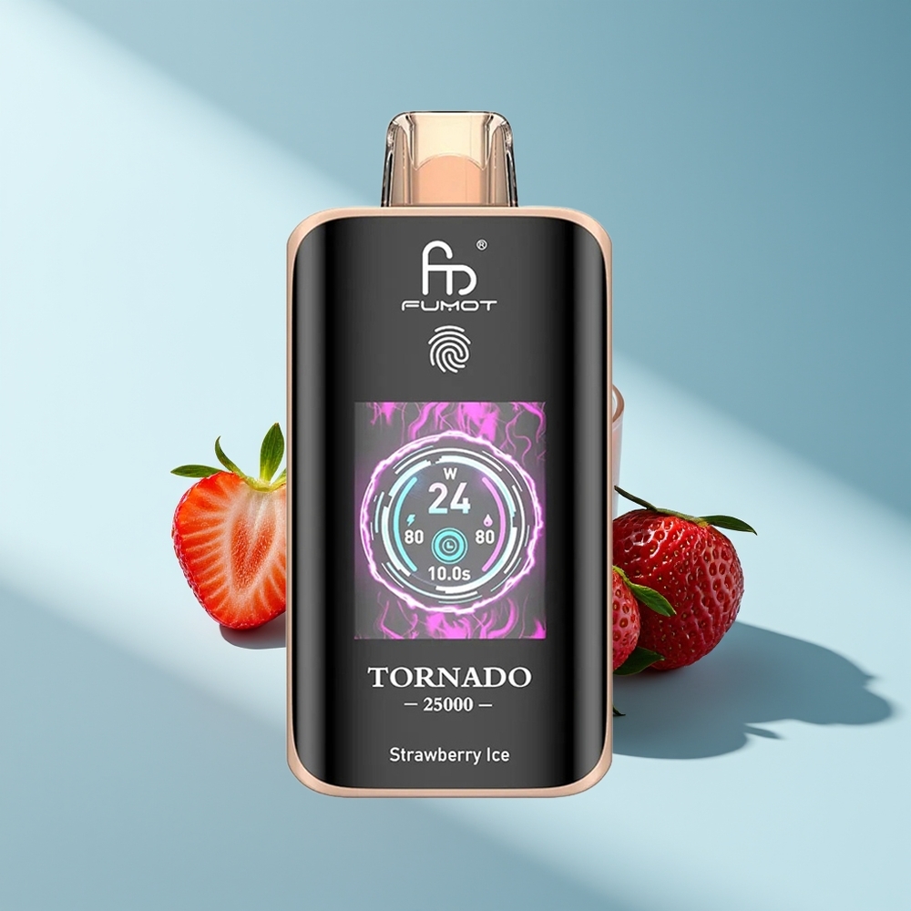 Fumot Tornado 25000 Erdbeereis HD 700mAh