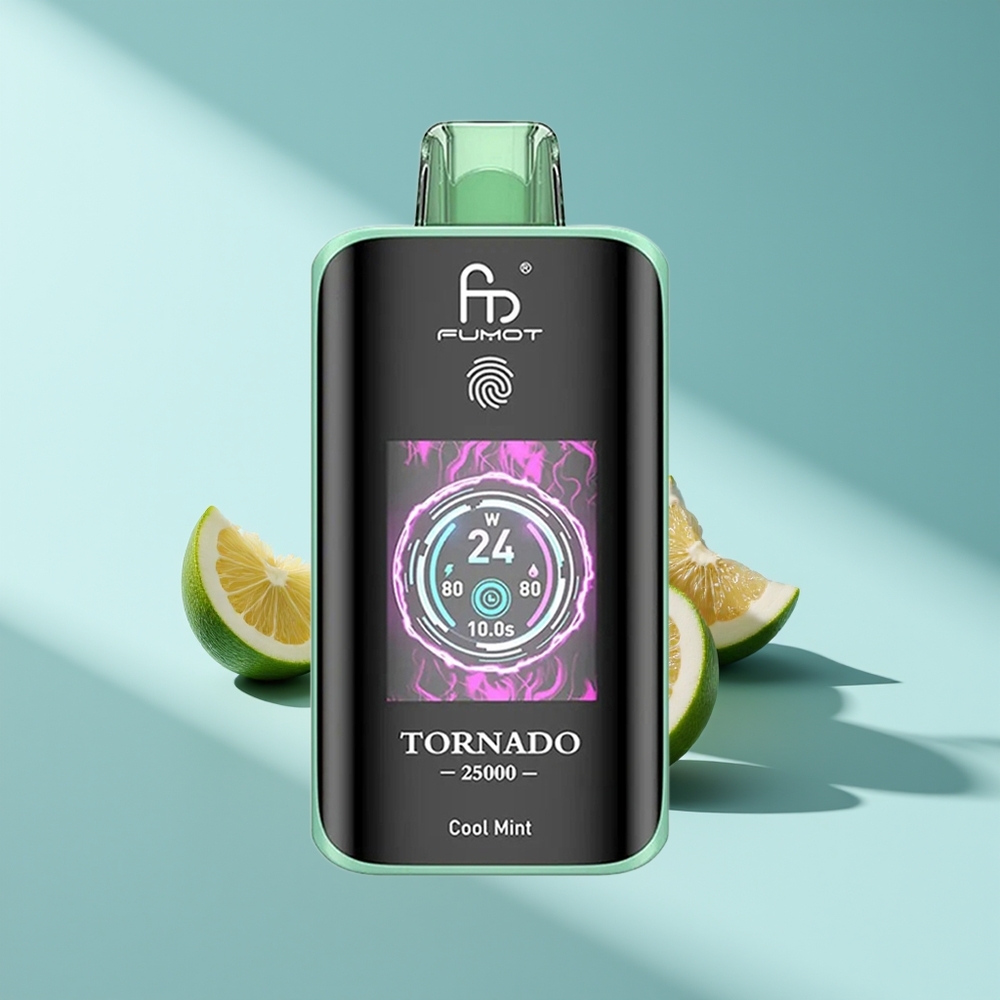 Fumot Tornado 25000 Kühle Minze HD Typ-C