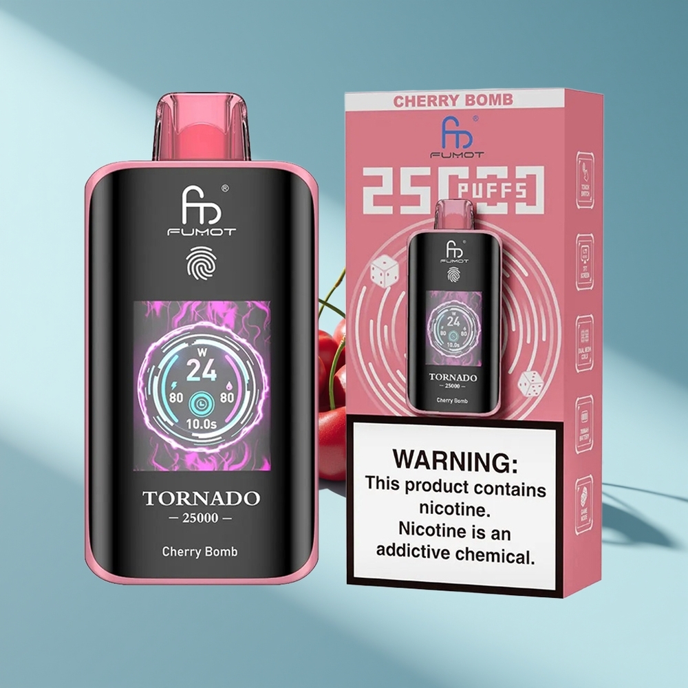 Fumot Tornado 25000 Kirschbombe HD 700mAh