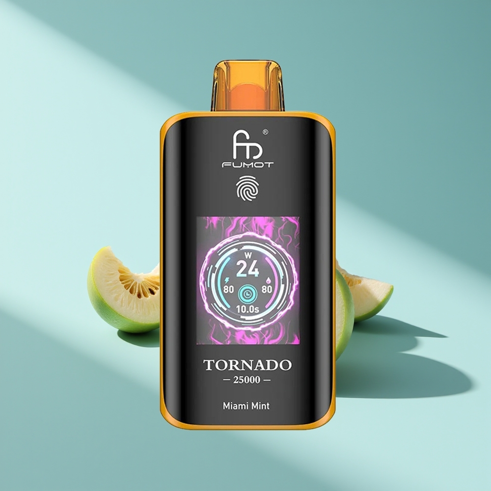 Fumot Tornado 25000 Miami Minze HD Typ-C 700mAh