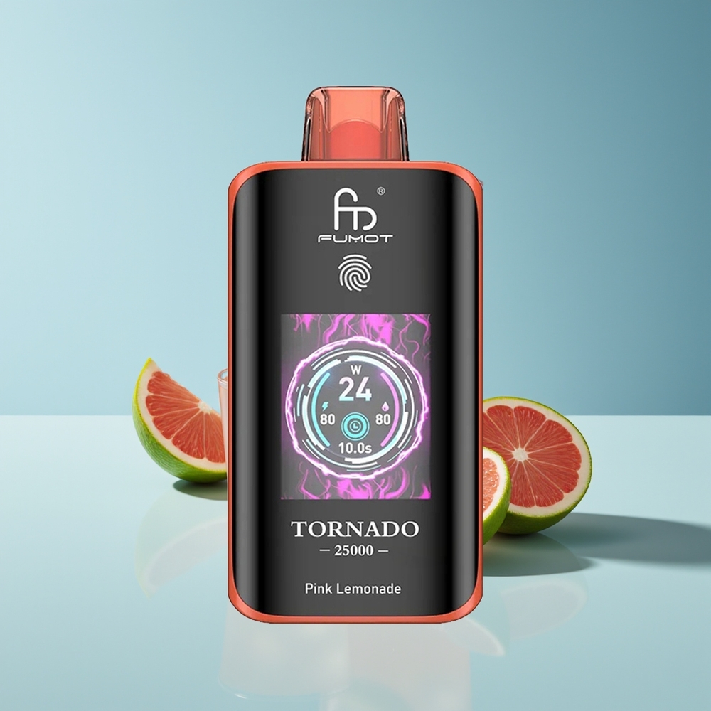 Fumot Tornado 25000 Rosarote Limonade HD Typ-C