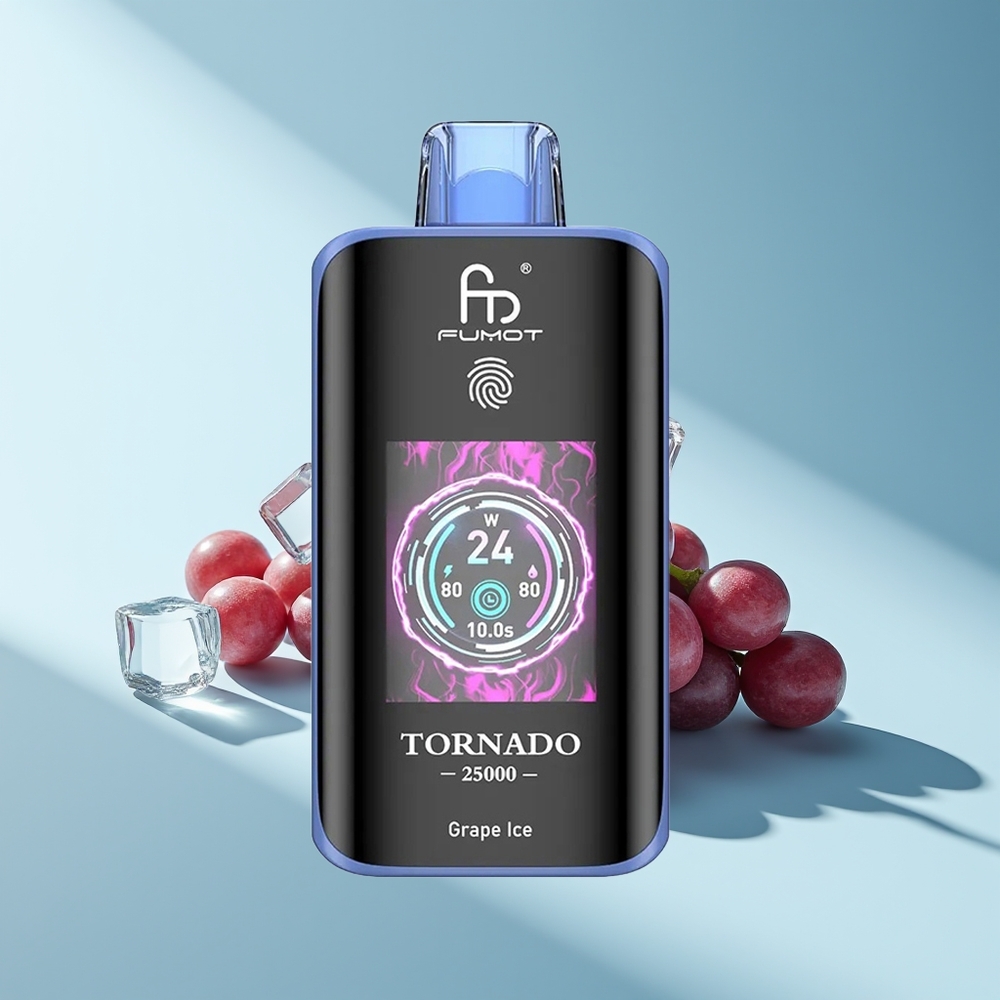 Fumot Tornado 25000 Trauben Eis HD Typ-C