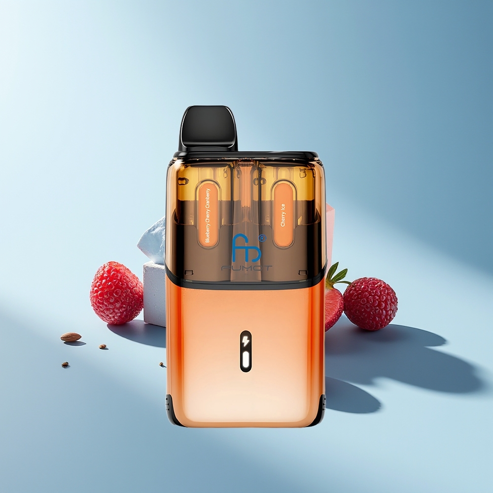 Fumot Ultra T32000 Heidelbeere Kirsche Preiselbeere - Kirsch Eis mit 800mAh und Mesh Coil