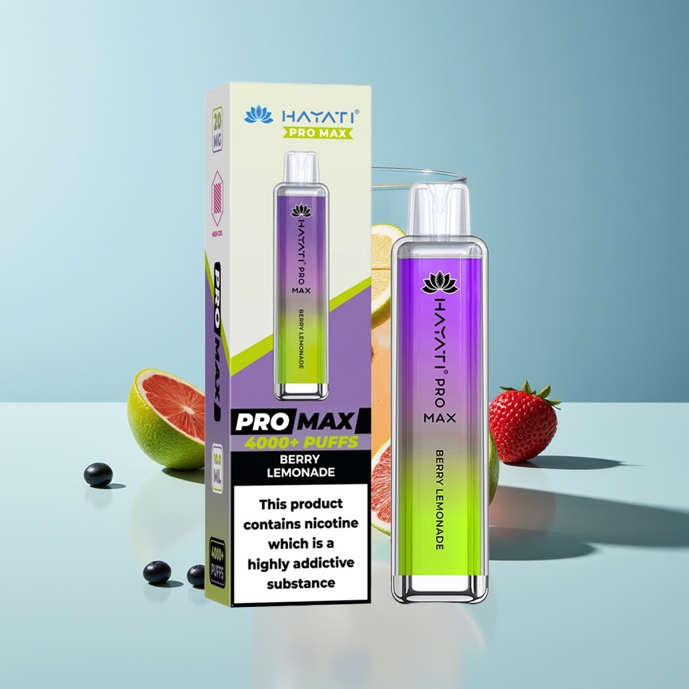 Hayati Pro Max 4000 Beerenlimonade Dual Mesh 2ml