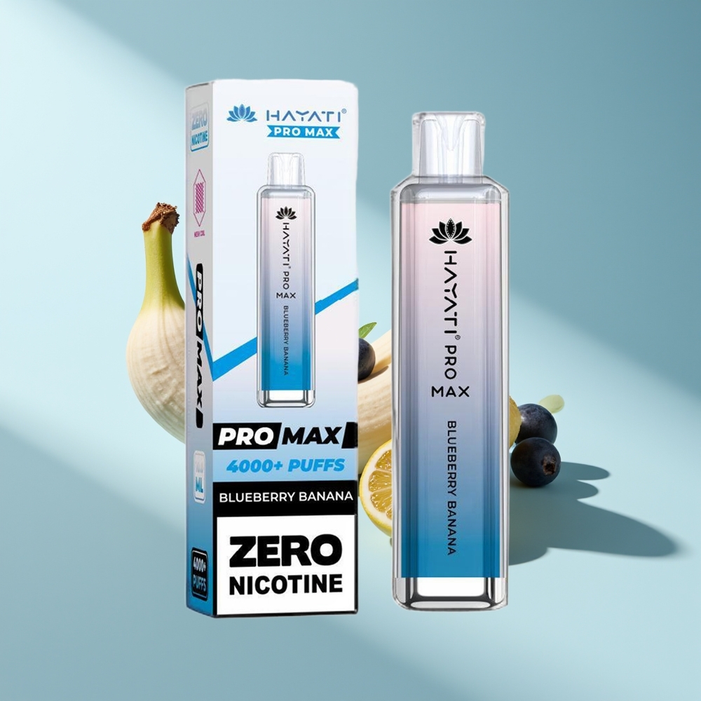 Hayati Pro Max 4000 Blaubeere Banane Dual Mesh Rechargebar