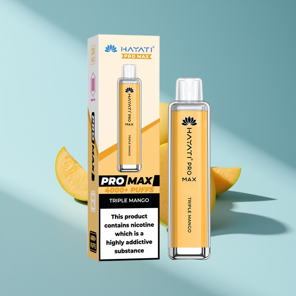 Hayati Pro Max 4000 Dreifach-Mango 2ml 1400mAh
