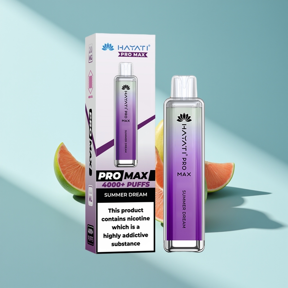 Hayati Pro Max 4000 Sommertraum Dual Coil Kristall