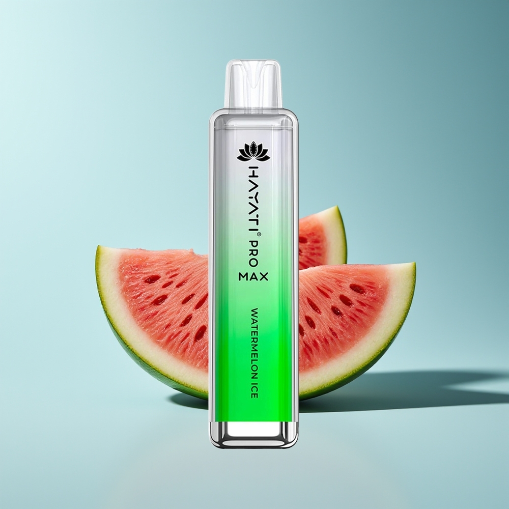 Hayati Pro Max 4000 Wassermelone Eis Dual Coil Rechargebar