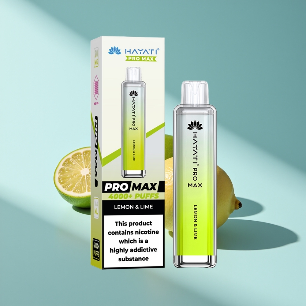 Hayati Pro Max 4000 Zitrone & Limette Dual Mesh 2ml