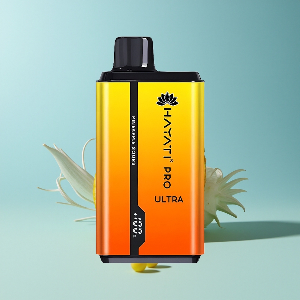Hayati Pro Ultra 15000 Ananas-Sauer mit 850mAh und 2% Nikotin