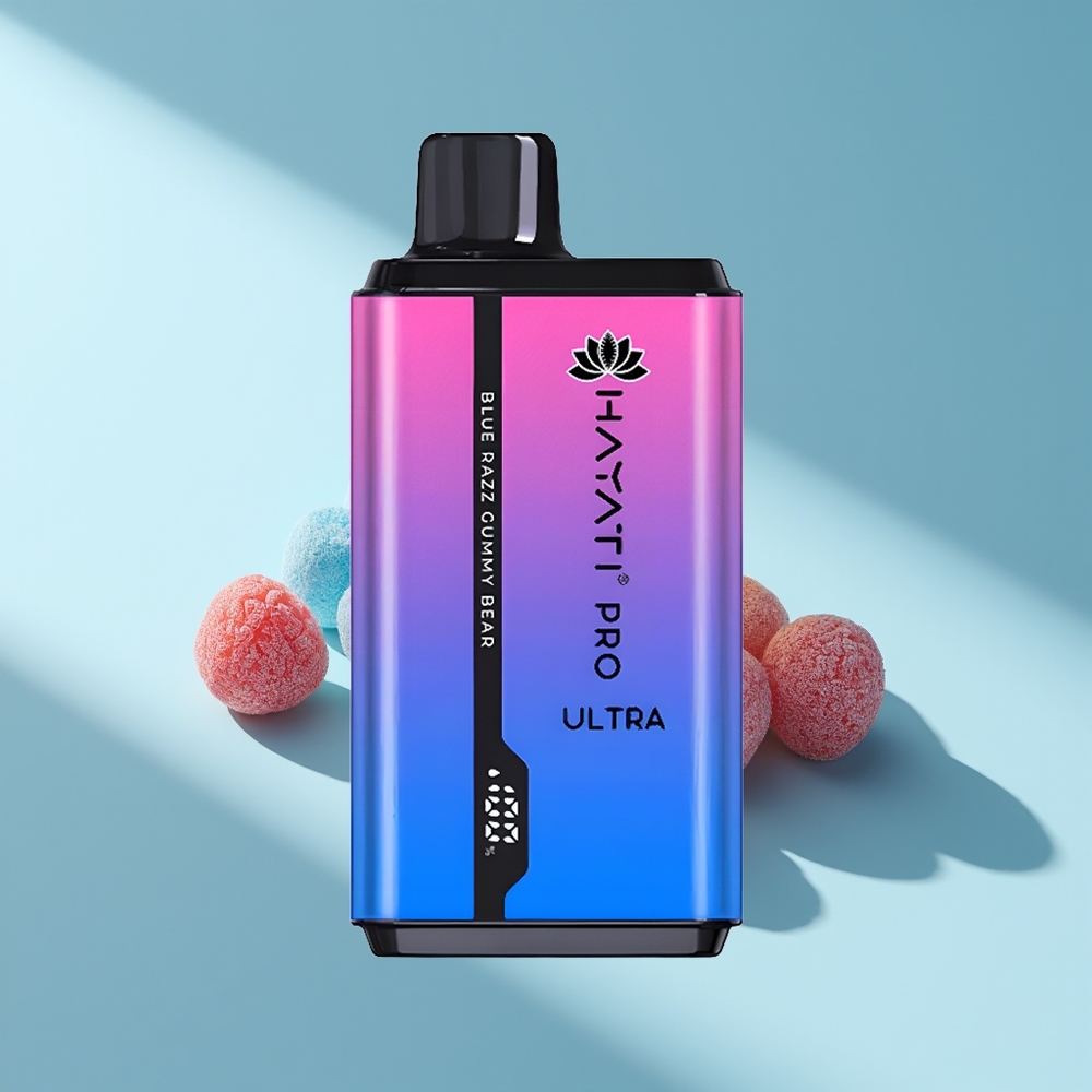 Hayati Pro Ultra 15000 Blaue Himbeer Gummibärchen 850mAh 12ml
