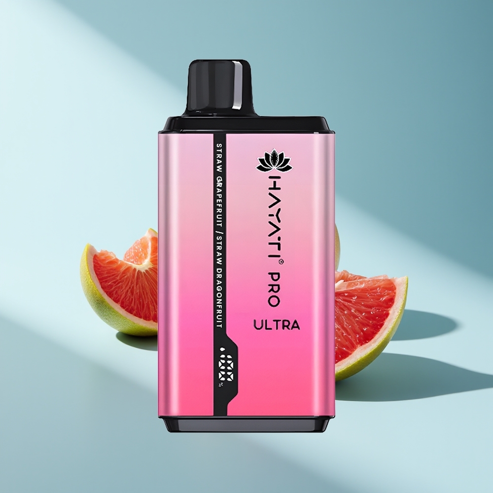 Hayati Pro Ultra 15000 Erdbeer-Grapefruit Erdbeer-Drachenfrucht 850mAh 24ml