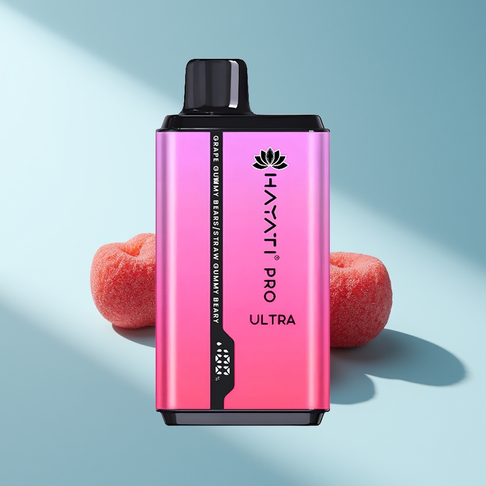 Hayati Pro Ultra 15000 Traube Gummibärchen Erdbeer Gummibärchen 850mAh 2%