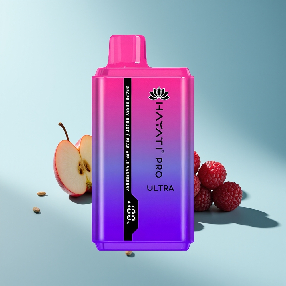 Hayati Pro Ultra 15000 Traubenbeeren-Explosion Birne Apfel Himbeere 850mAh 12ml