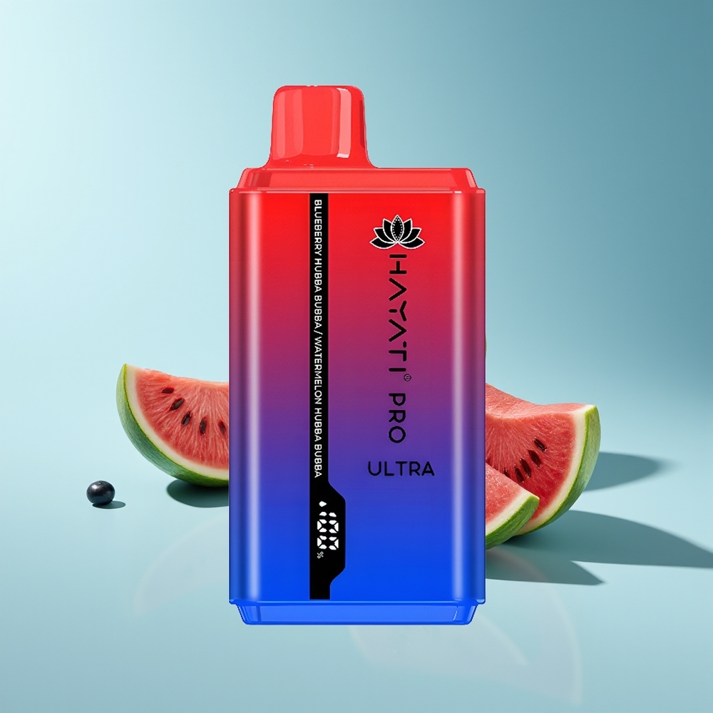 Hayati Pro Ultra 15000 Wassermelone Hubba Bubba Blaubere 850mAh 2%