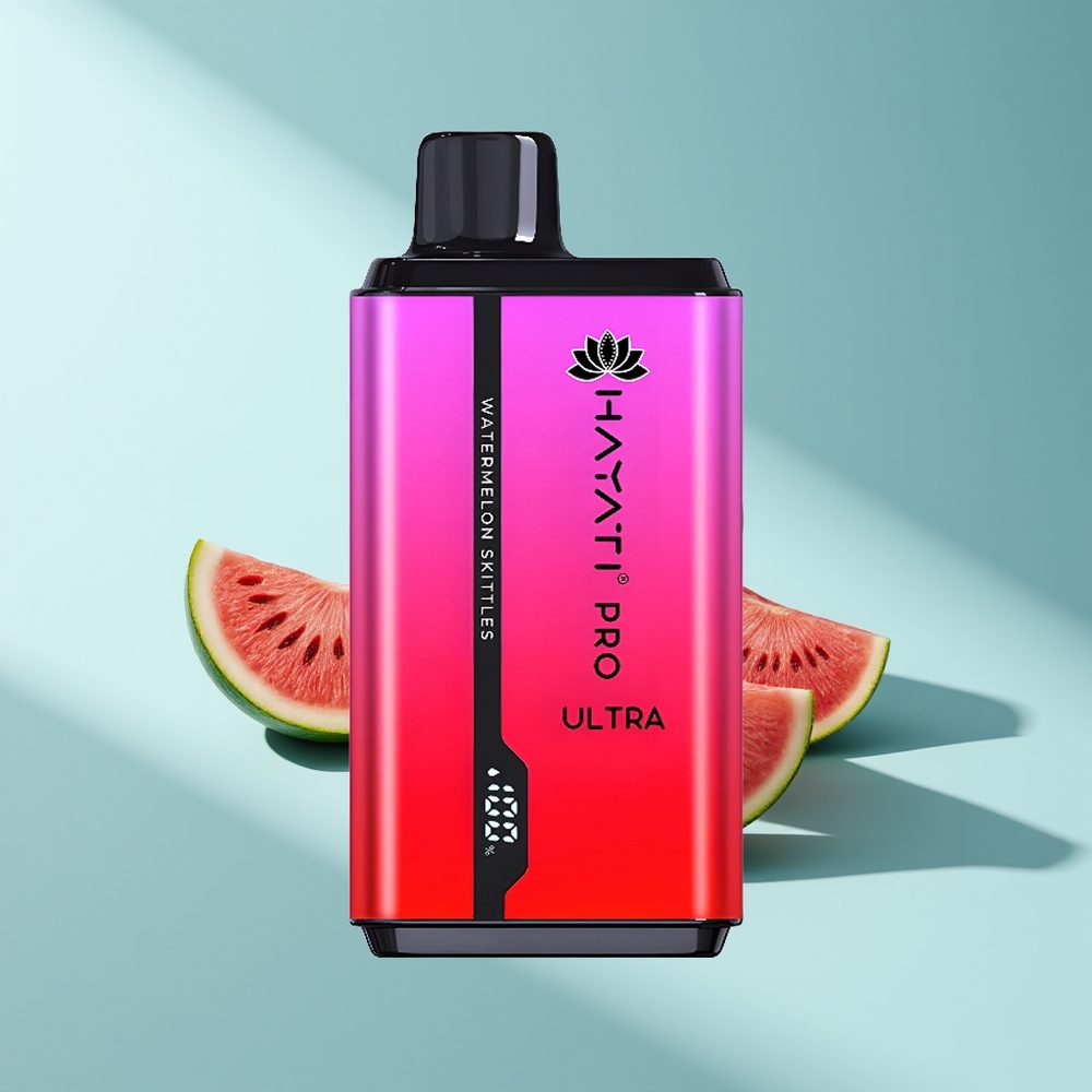 Hayati Pro Ultra 15000 Wassermelonen-Skittles Ultra 850mAh 2%