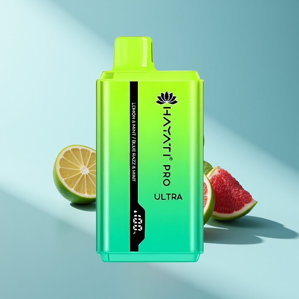 Hayati Pro Ultra 15000 Zitrone & Minze Blau-Razz & Minze 850mAh 2 12ml