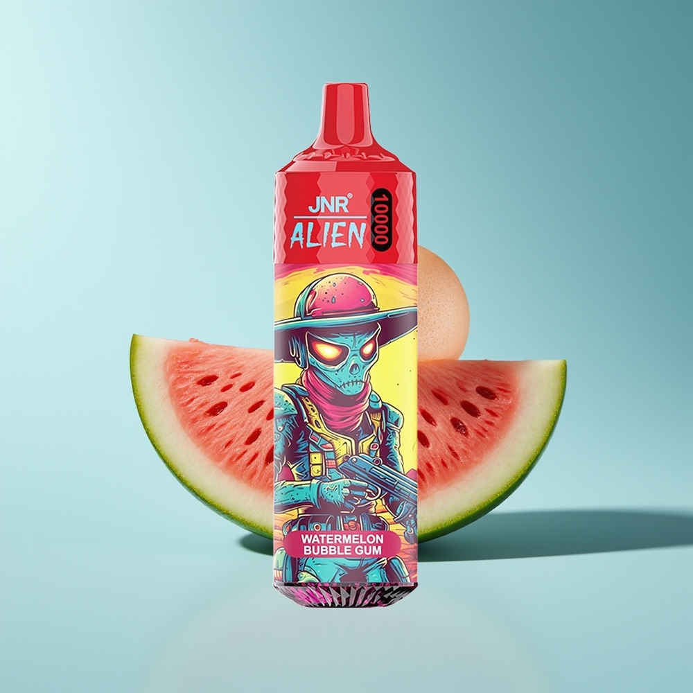 JNR Alien 10000 Wassermelonen Kaugummi 850mAh RGB