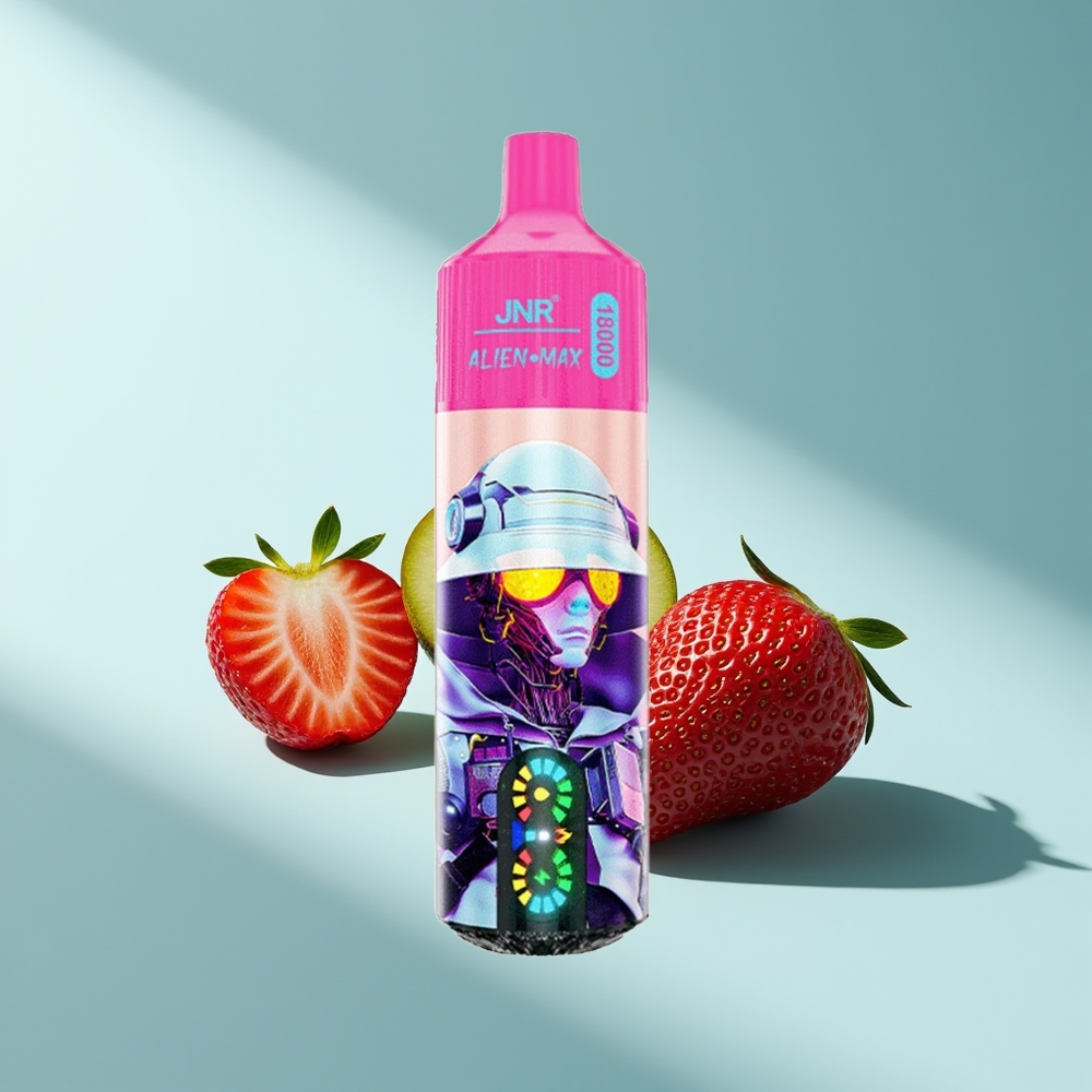 JNR Alien Max 18000 Erdbeere Kiwi Dual Netz Typ-C
