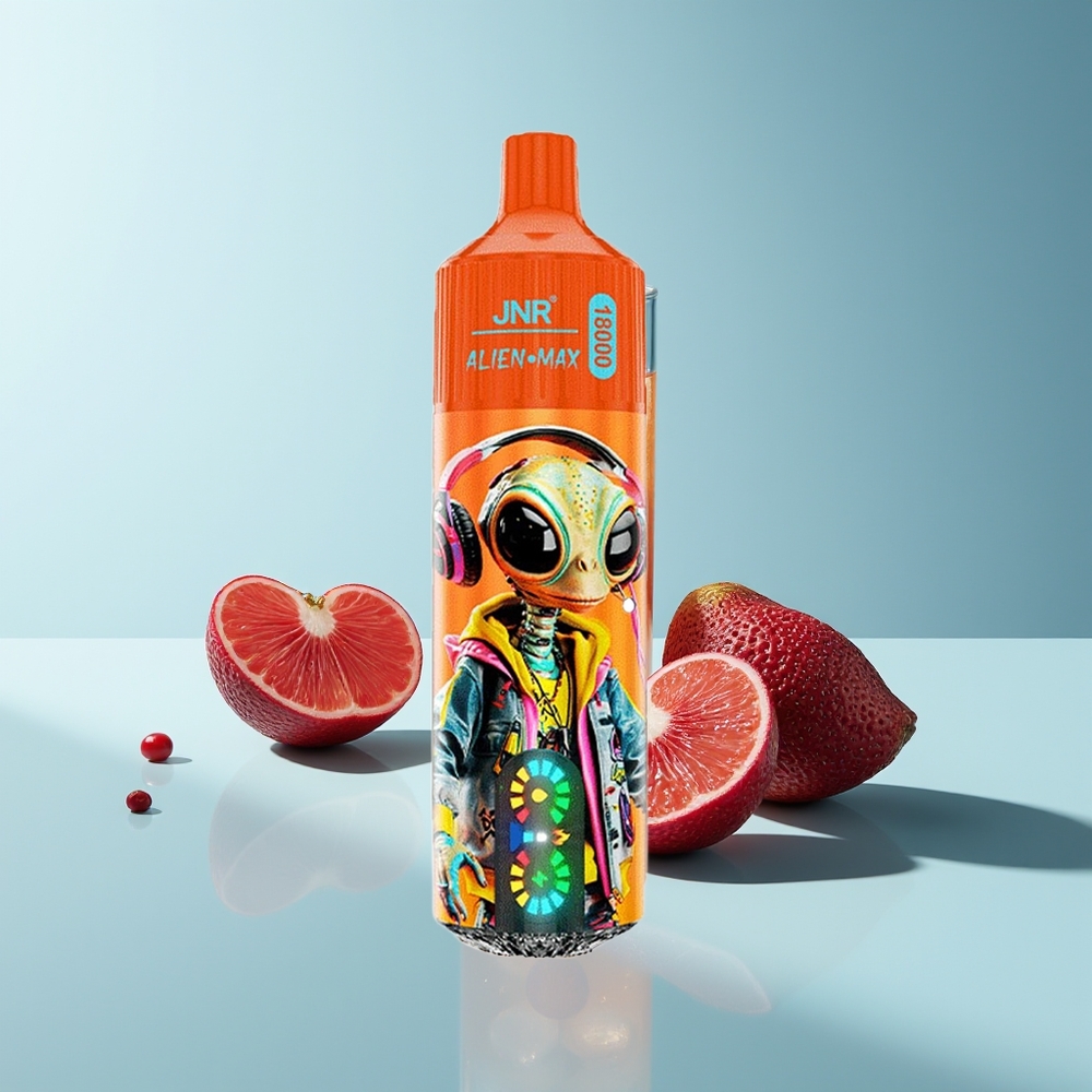 JNR Alien Max 18000 Fruchtige Kirsch-Cola mit Dual-Mesh und Typ-C-Ladung