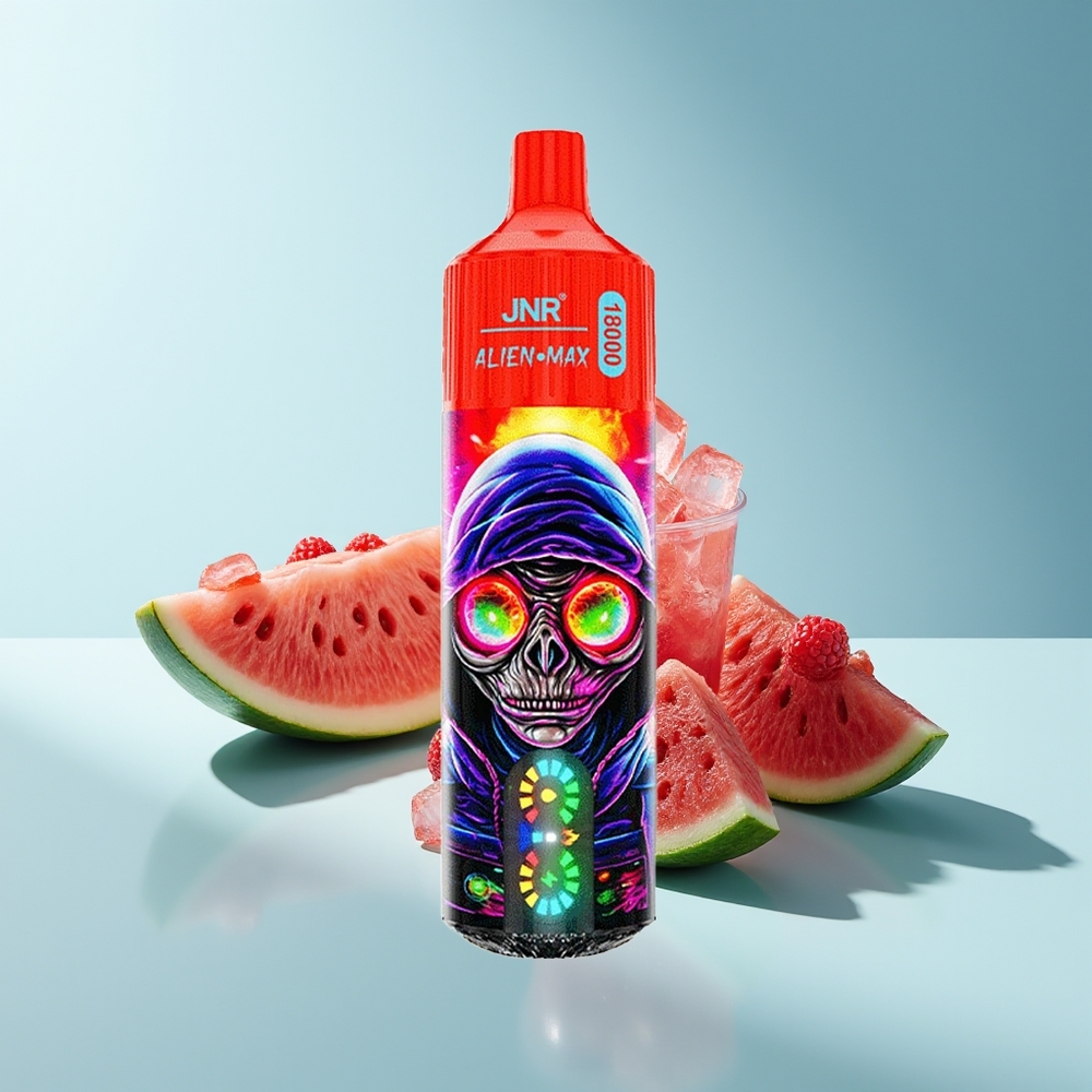 JNR Alien Max 18000 Himbeer-Wassermelone-Eis Dual Mesh & Schnellladung