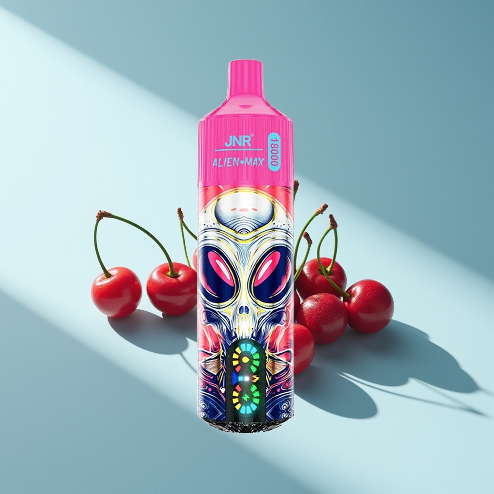 JNR Alien Max 18000 Kirsche Beere Dual Mesh Typ-C