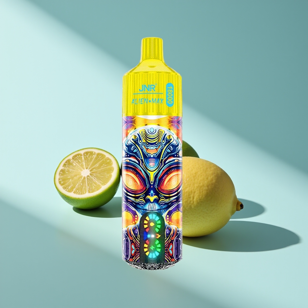 JNR Alien Max 18000 Zitrone & Limette Dual Mesh & Typ-C