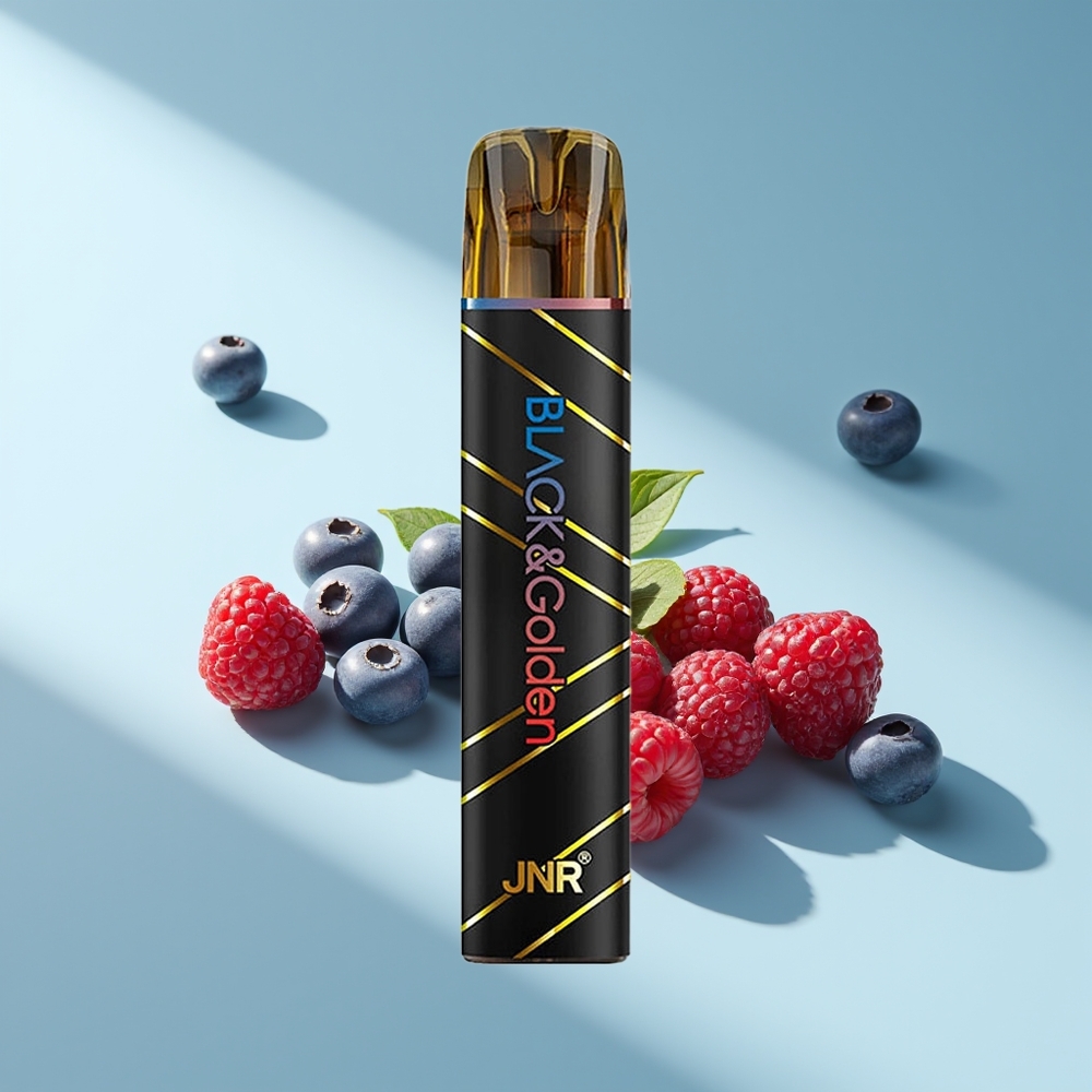 JNR Black&Golden 600+200 Blaubeer-Sauerhimbeer 550mAh 2ml TPD